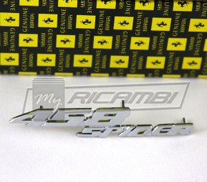 Ferrari 458 Spider Dashboard Emblem (part number 84558800)